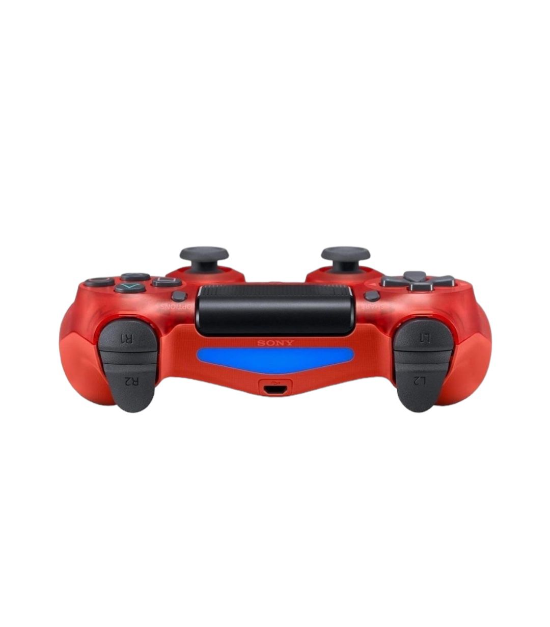 Control PS4 Play Station 4 Dualshock 4 Rojo Red Crystal Generic